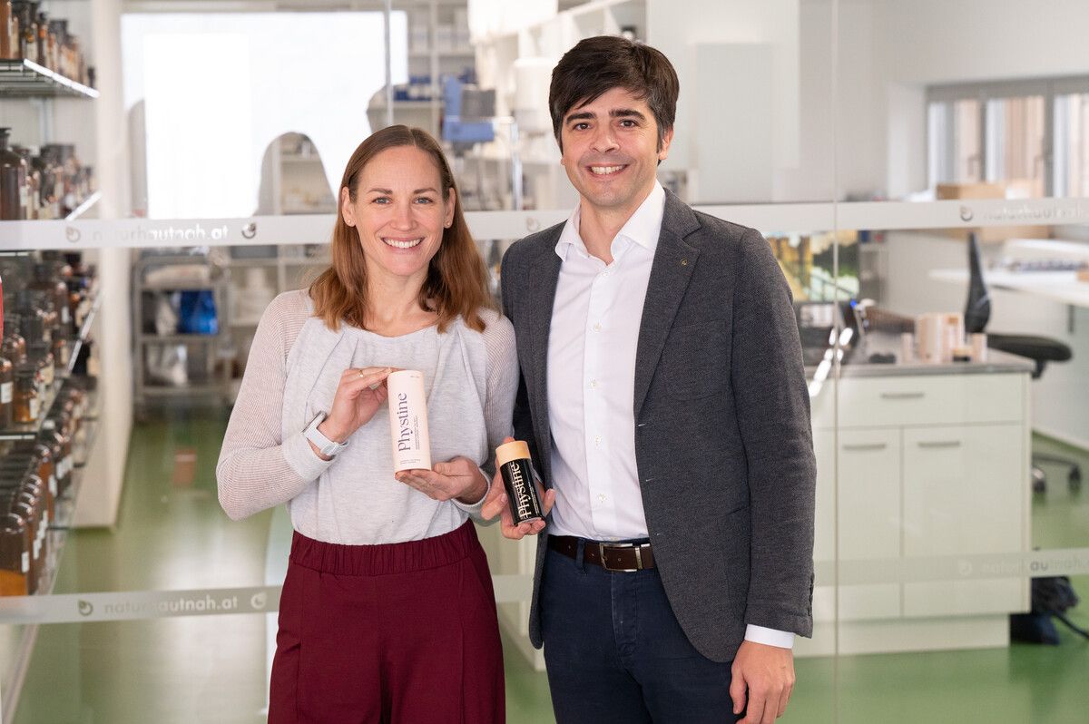 Clemens und Lara Bechter zeigen mit Hautpflegelinie auch international auf. »D1