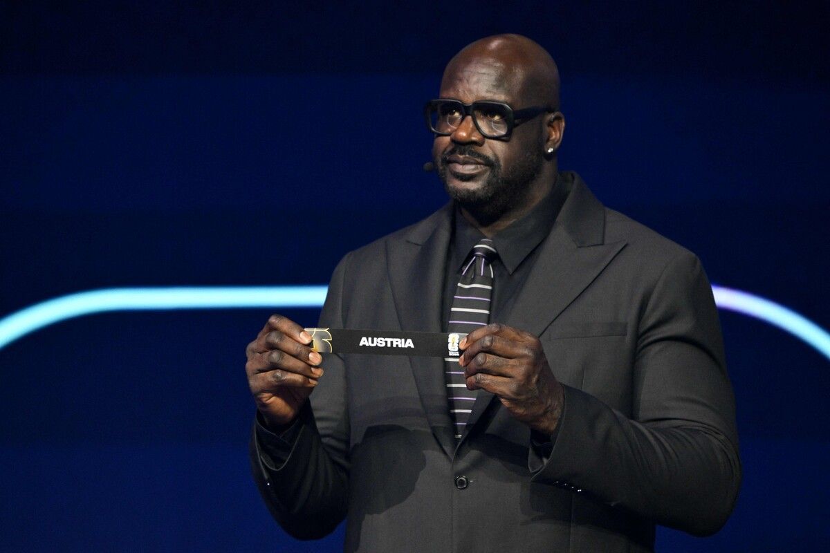 WM-Duell gegen Argentinien.Basketball-Legende Shaq O‘Neal zog Österreich. »C5