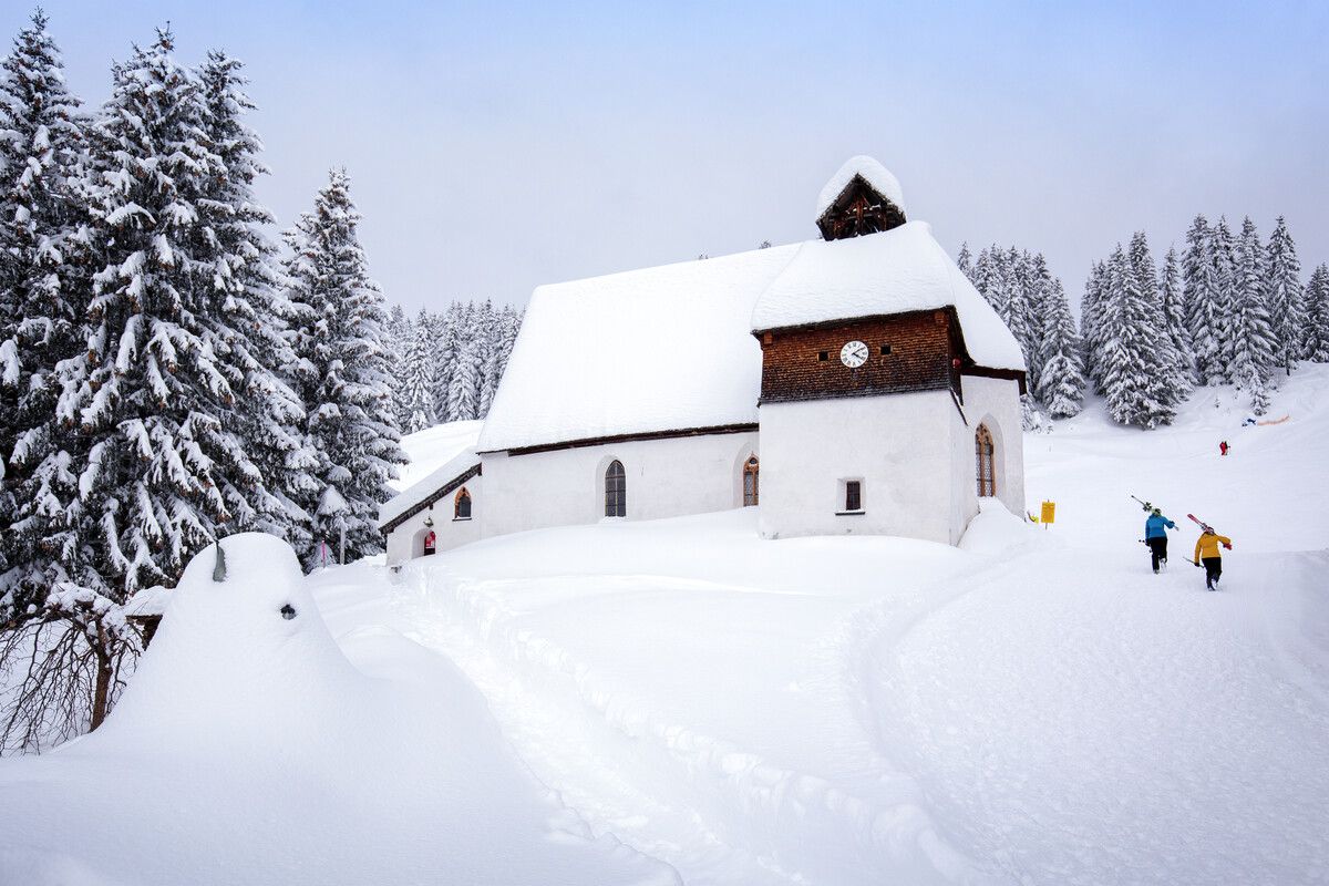 Weihnachtliche Stimmung am Kristberg