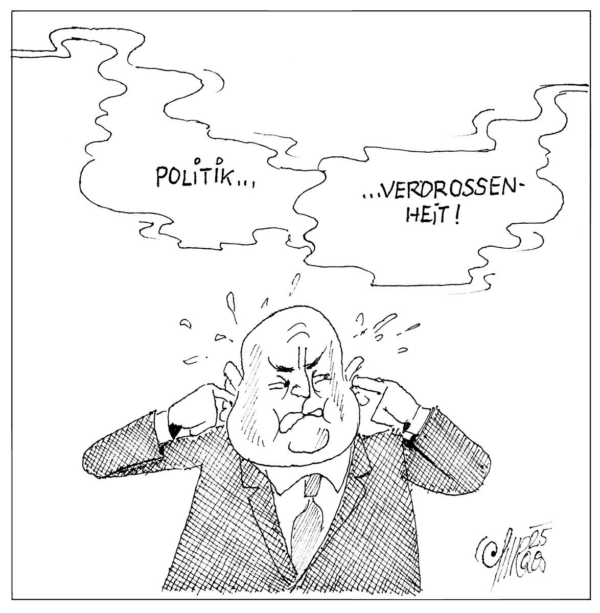 . . . nie was gehört!