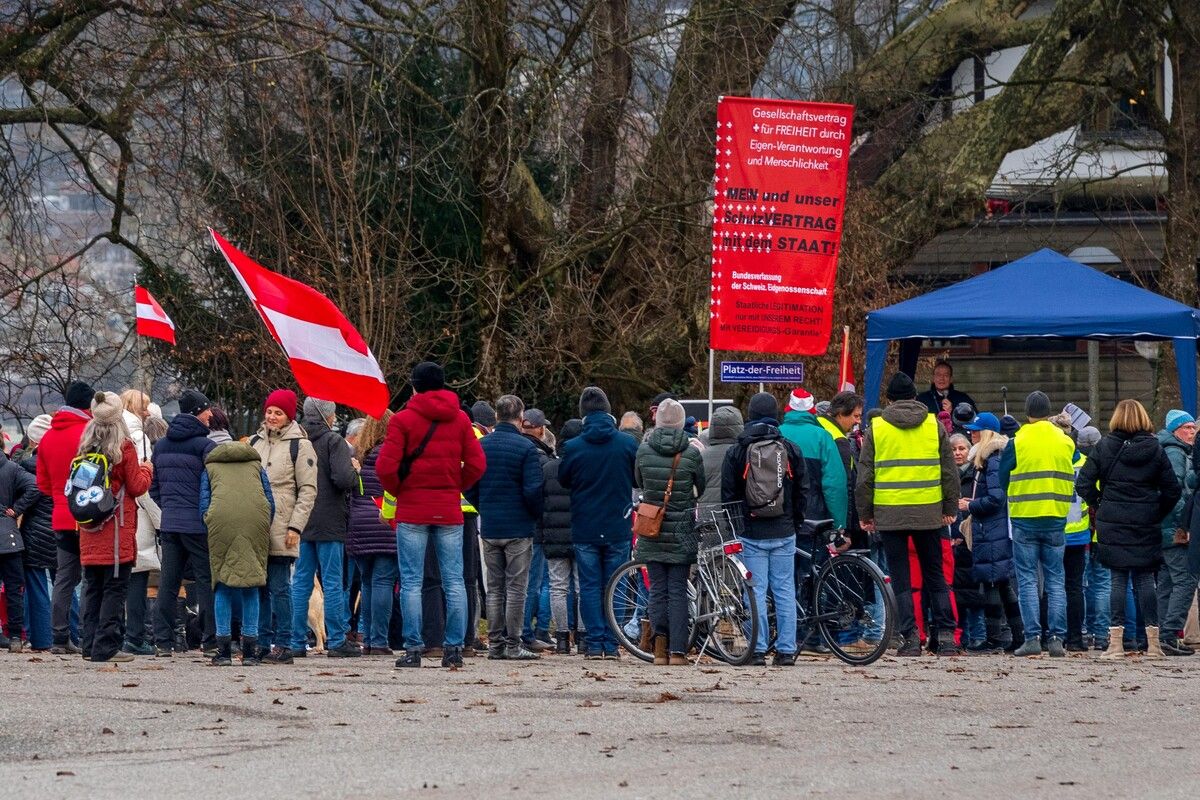 Demo für die Neutralität