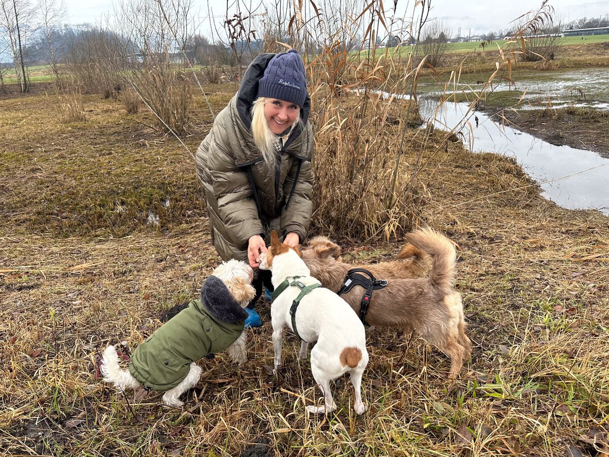 Hinaus ins Freie, dem Wetter zum Trotz