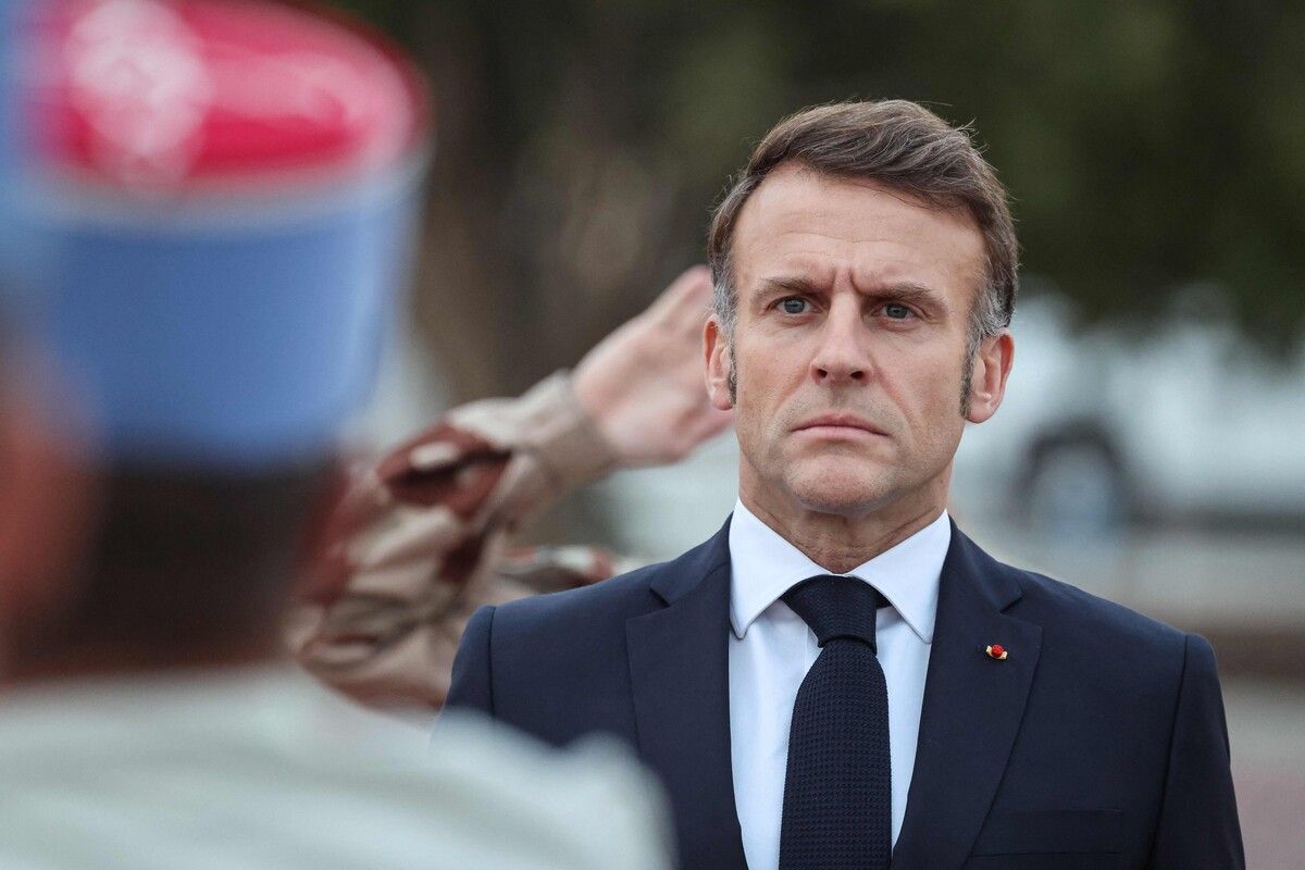 Frankreichs Präsident Emmanuel Macron zeigt sich offen für Gespräche mit dem Kreml. ⇒afp
