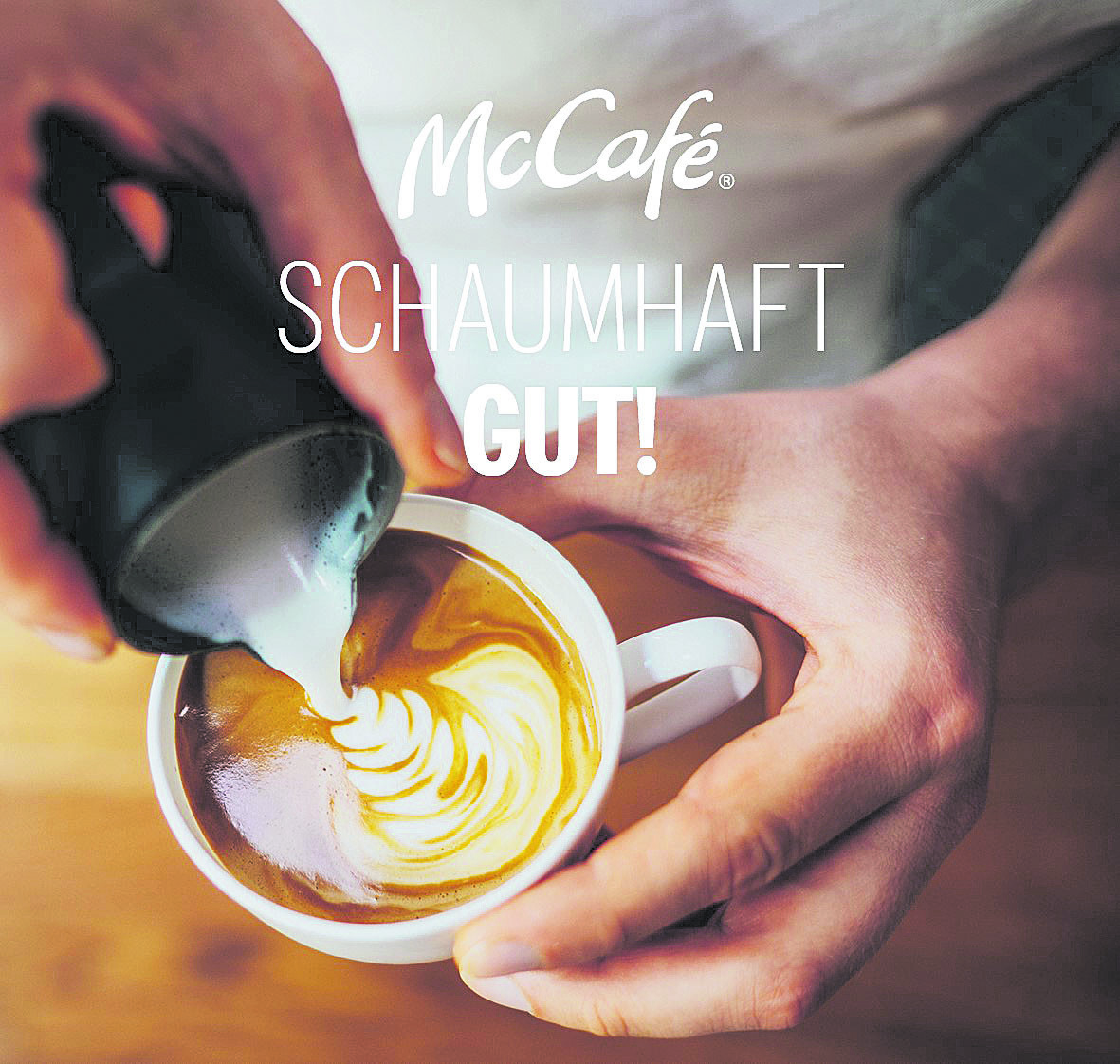 genuss bei Mcdonald‘s Während am Standort Dornbirn umgebaut wird, bleibt der Genuss nicht auf der Strecke: McDonald’s ist in ein Pop-up gezogen. Natürlich sind die Restaurants in Bürs, Rankweil, Lustenau und Hohenems wie gewohnt geöffnet. Ideal also, um die VN-Gutscheine einzulösen und sich eine genussvolle Pause zu gönnen.