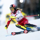 Liensberger Vierte bei Shiffrin-Sieg