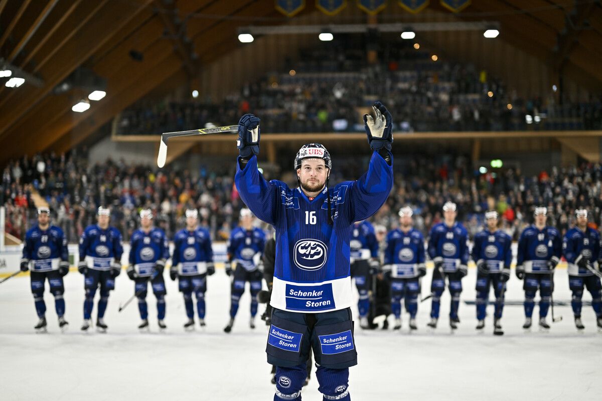 Ist seit vielen Jahren Publikumsliebling in Ambri: Dominic Zwerger.⇒ehrenzeller