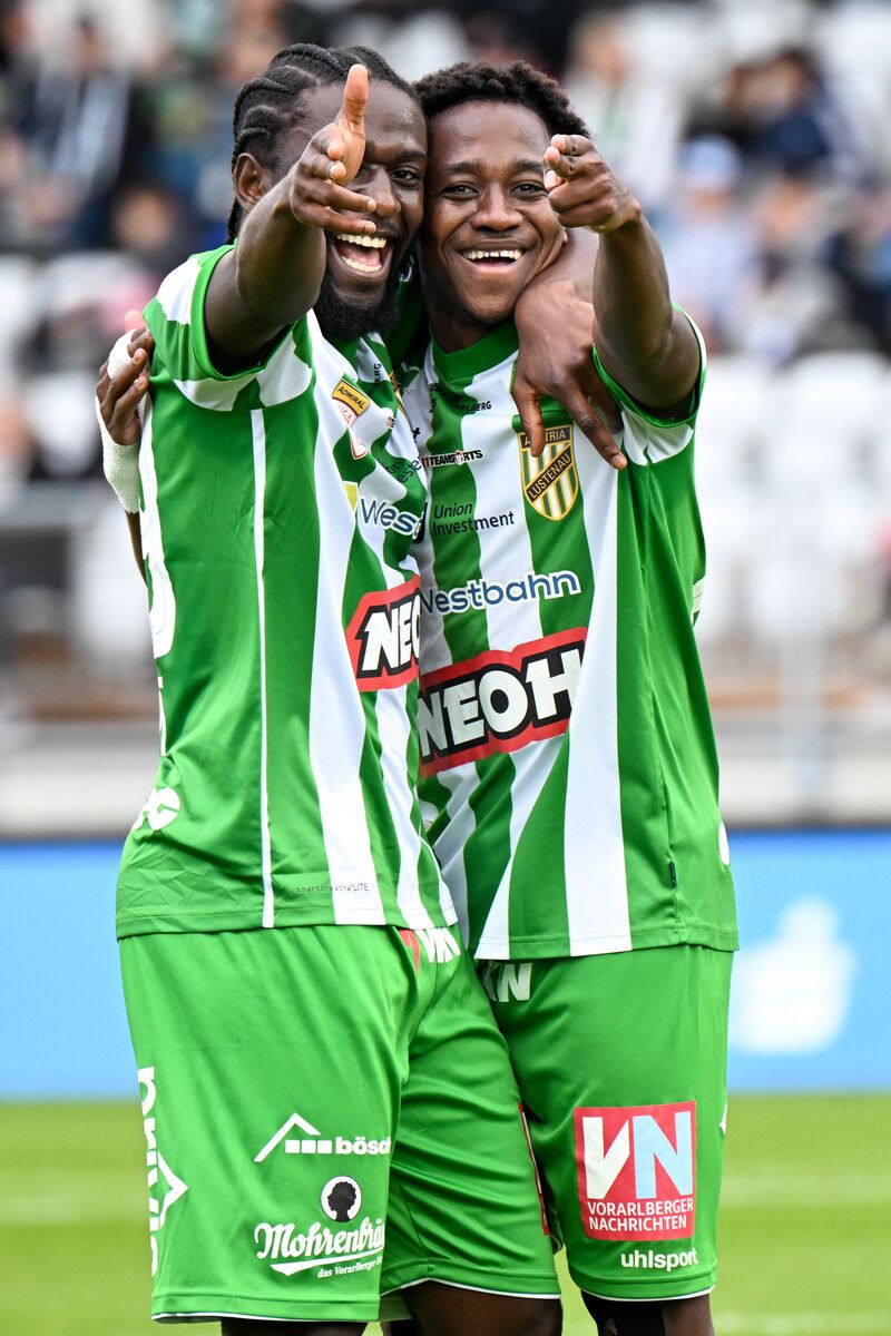 Jack Lahne ist mit nur sechs Treffern Austrias bester Torschütze. Kollege Seydou Diarra kommt nur auf ein Tor. Insgesamt wenig für ein Spitzenteam.⇒gepa