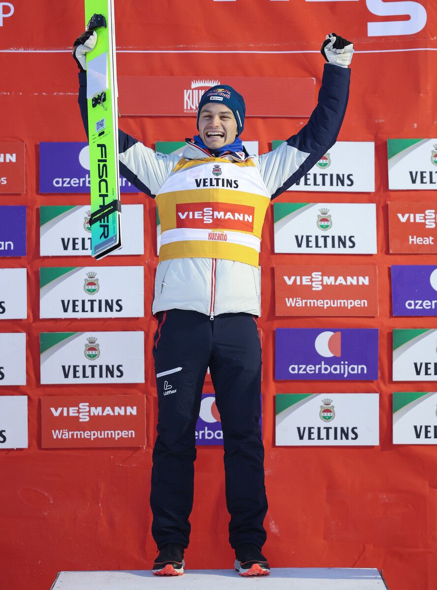 Johannes Lamparter ist bereits in Topform, dominierte in Ruka.⇒gepa