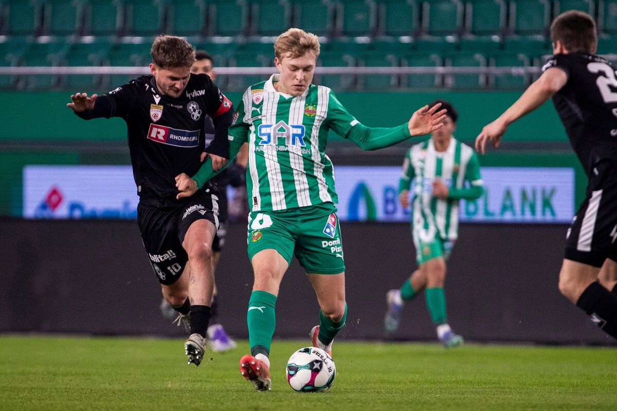 Johannes Tartarotti und Co. konnten die starke Leistung der Vorwoche nicht wiederholen. Lorenz Szladits (rechts) setzte den Schlusspunkt.⇒???