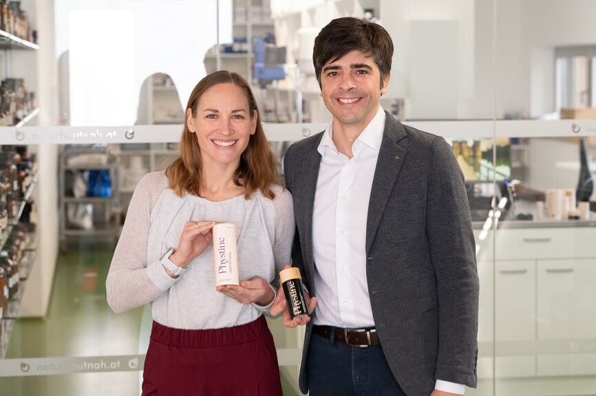Lara und Clemens Bechter haben Phystine vor über fünf Jahren gegründet.⇒Alexandra Serra