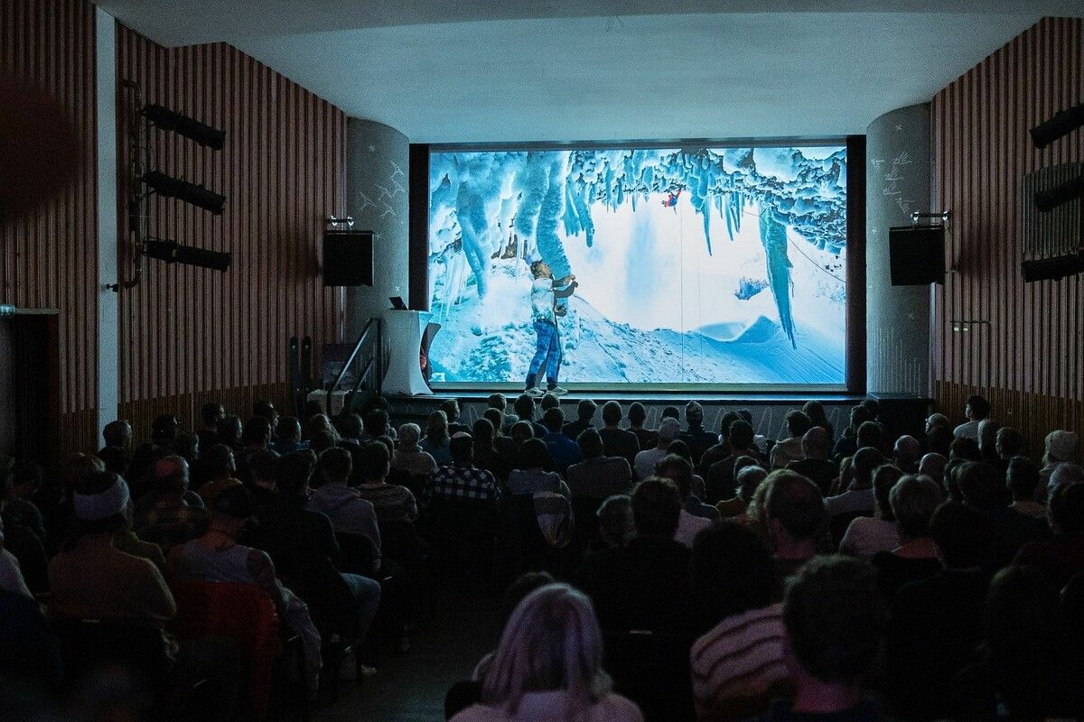 Letztes Jahr war der Schweizer Alpinist Dani Arnold zu Gast.