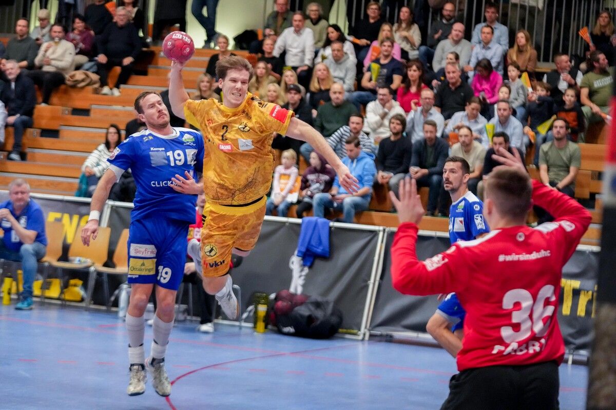 Louis Mönch war mit 13 Treffern Matchwinner und kürte sich zum „Winterkönig“ in der Torschützenliste.⇒VN/STiplovsek