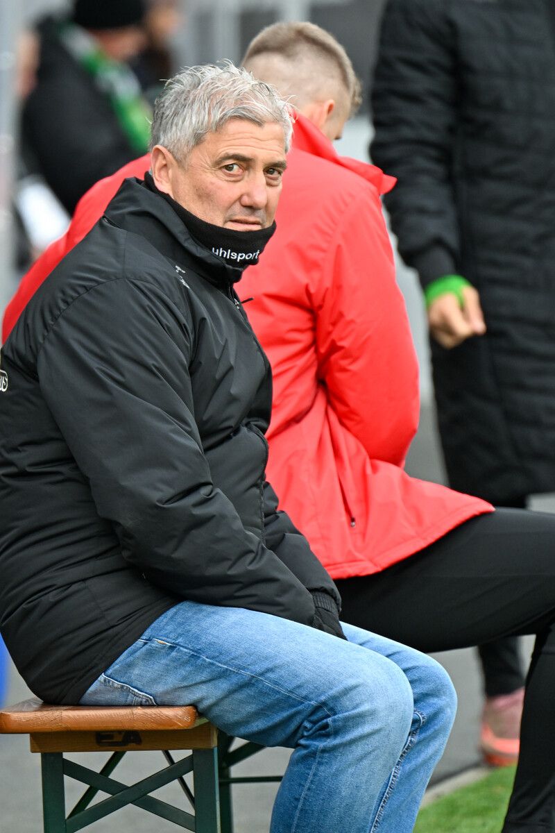 Markus Mader muss die Partie gegen Wels von der Tribüne aus verfolgen.⇒gepa