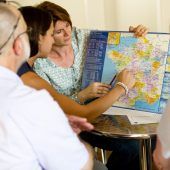 Ein Eintrittsausweis zur Bildung