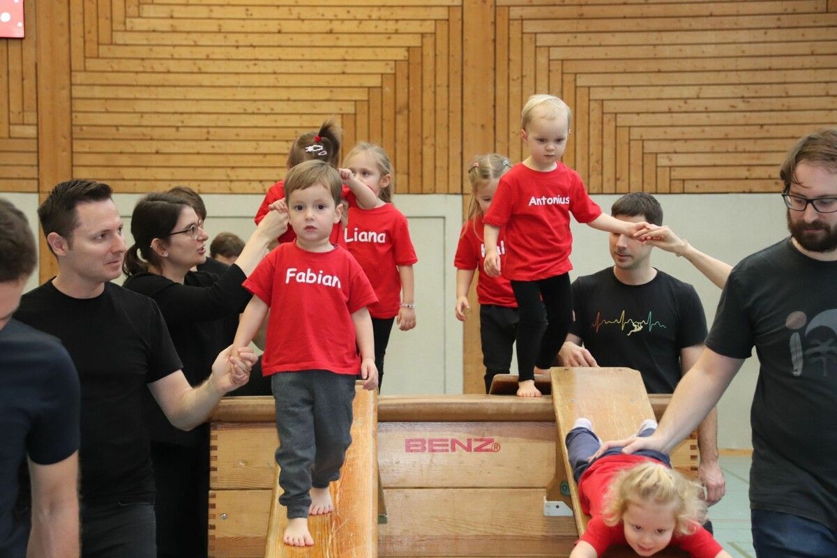 Mit rund 100 Aktiven sind die Eltern-Kind-Gruppen sehr stark vertreten.