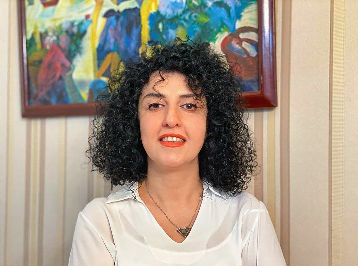 Narges Mohammadi engagiert sich seit Jahren für Frauenrechte im Iran. ⇒afp