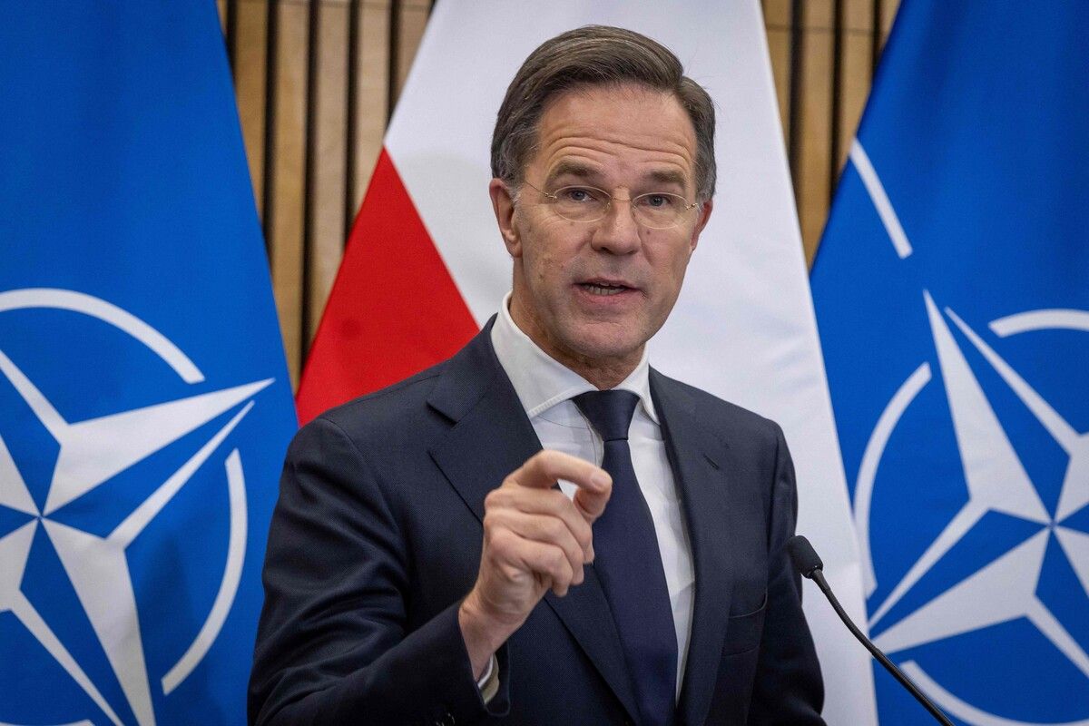 Nato-Chef Rutte sieht Europas Verteidigung weiter an der Seite der USA. ⇒afp