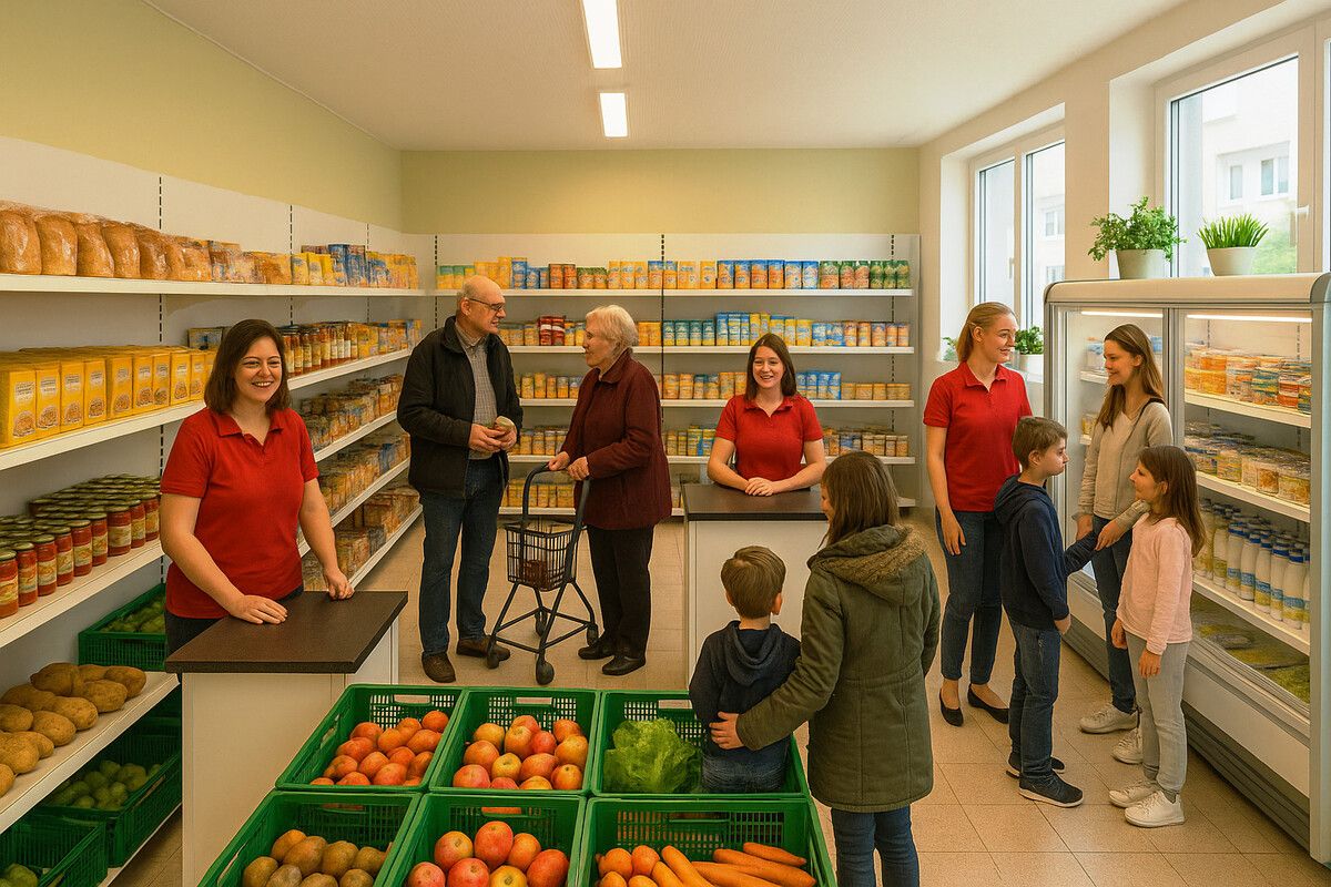 Neuer „Min guata Lada“ bietet ab Jänner 2026 leistbare Lebensmittel in Dornbirn-Haselstauden. ⇒Tischlein deck dich