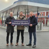 Neues Gesicht für Bahnhof Bludenz