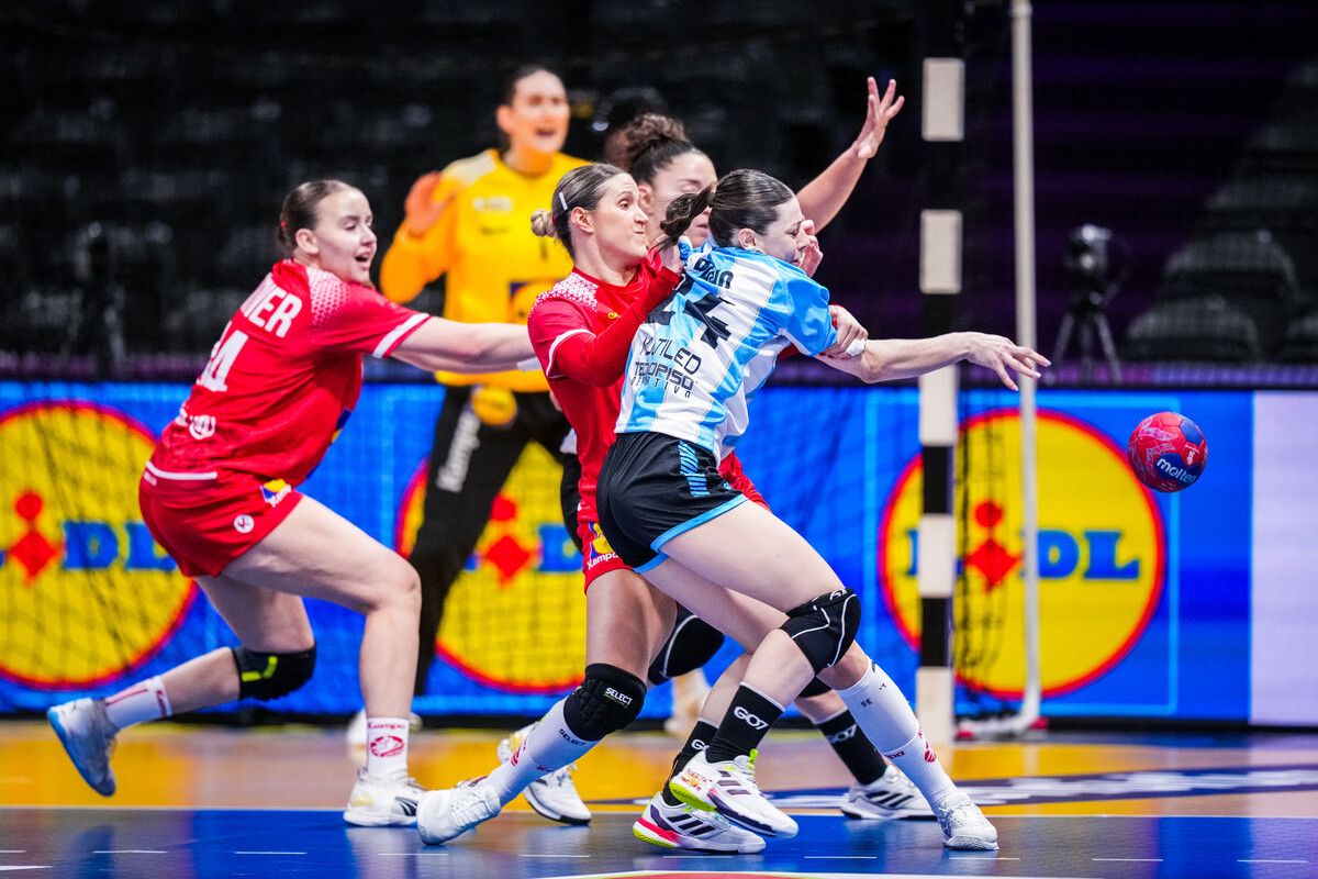 ÖHB-Kapitänin Ines Ivancok-Soltic war ein Bollwerk in der Abwehr und mit acht Treffern erfolgreichste Werferin.⇒GEPA