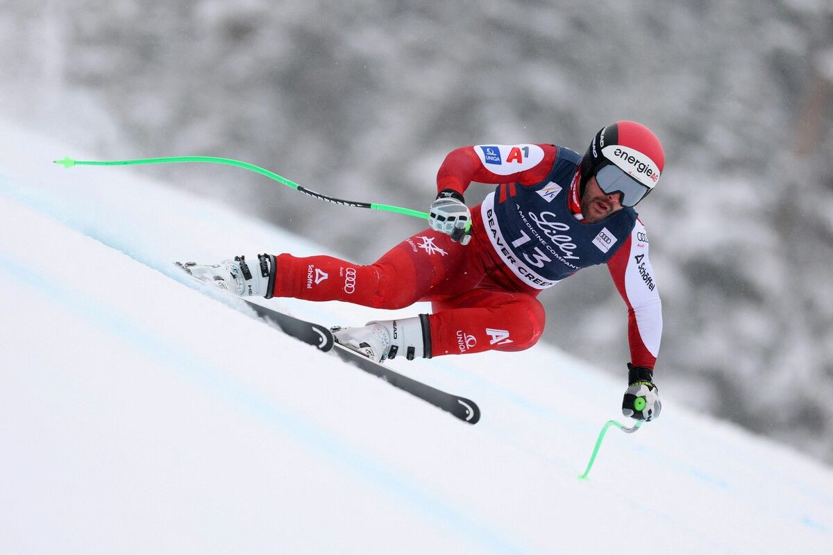 ÖSV-Teamleader Vincent Kriechmayr holte zuletzt bei den US-Speedrennen je einen ersten, zweiten und fünften Platz.⇒GEPA