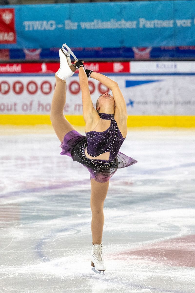 Olga Mikutina hat in Innsbruck den fünften Staatsmeistertitel im Visier.⇒GEPA