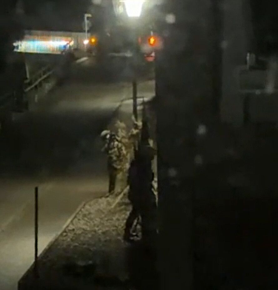 Robert Novak filmte den Einsatz der Cobra in Muntlix.⇒novak