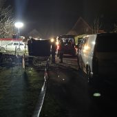 Großeinsatz nach Bluttat in Feldkirch-Gisingen