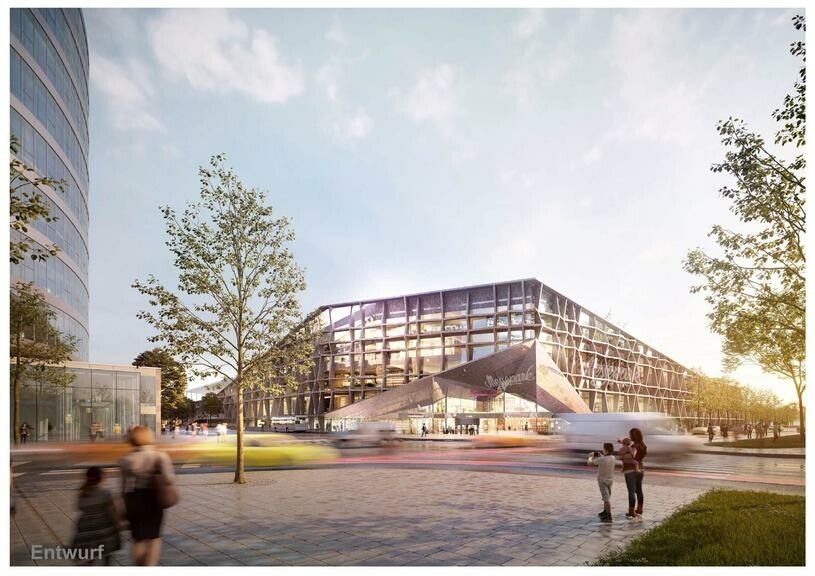 So soll der Messepark nach dem Umbau in rund vier Jahren aussehen. ⇒Messepark/D. Eberle