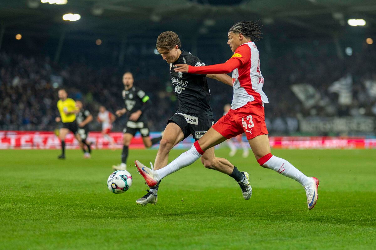 Sturm Graz und RB Salzburg nehmen nach sechs von acht Spielen in der Ligaphase der European League die Ränge 29 und 31 in der Tabelle unter 36 Teams ein.⇒GEPA