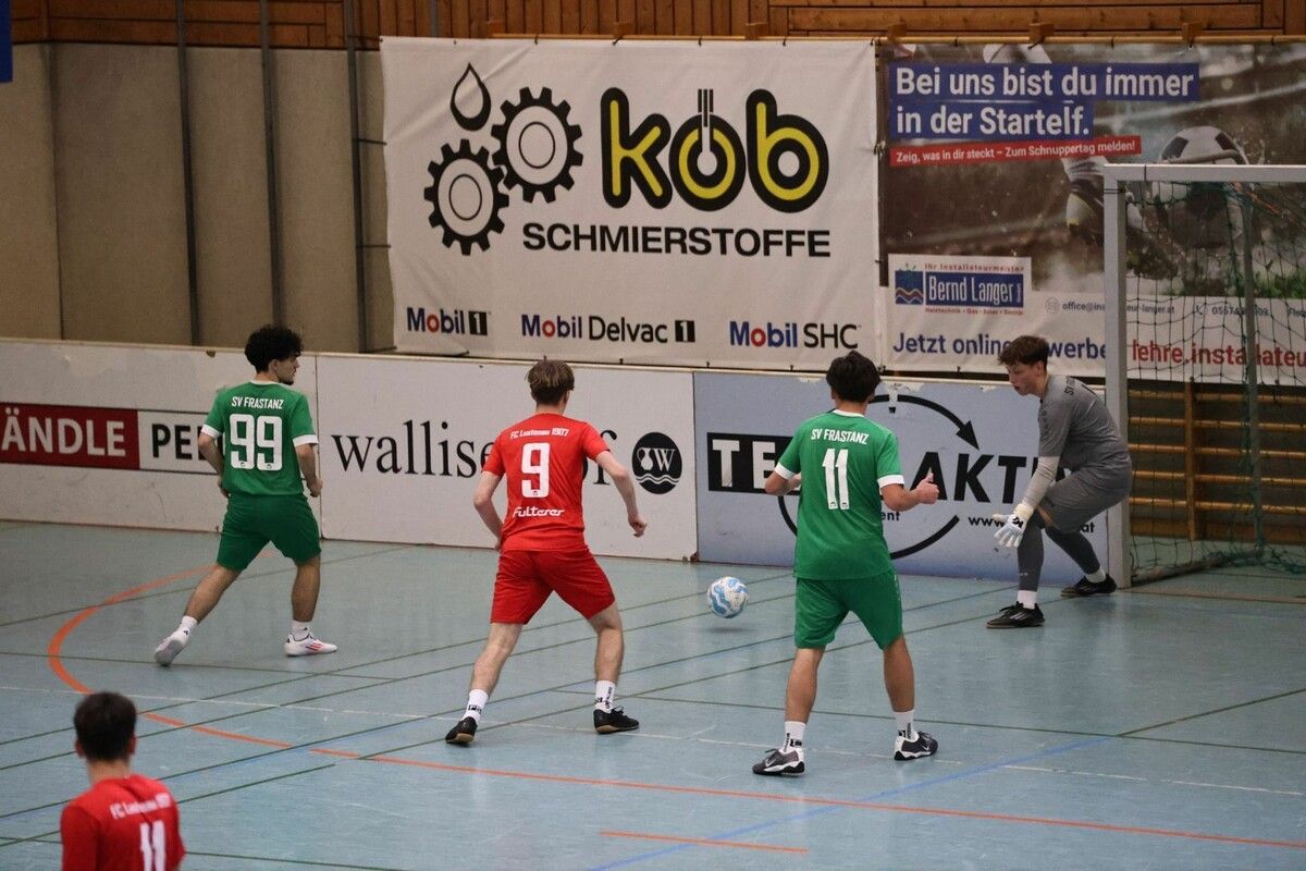 SV Frastanz 1b schied in der Qualifikation im Hallenmasters aus. ⇒vn/tk