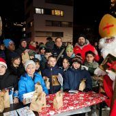 Nikolaus begeistert in Lochau die Fußball-Kids