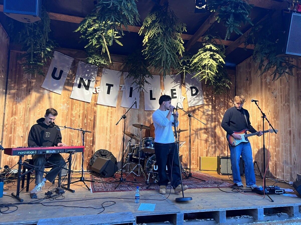 Untiled sind Luca Kessler, Nikolaus Feigl, Paco Simic und Maximilian Zoppel. ⇒VN/Marte