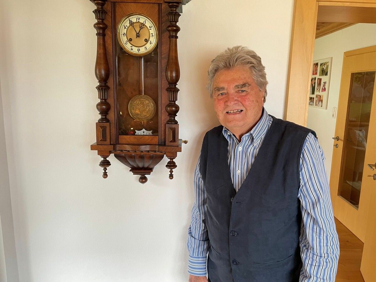 Viktor Peiker erinnert sich noch gut an die Geschehnisse am Kriegsende.