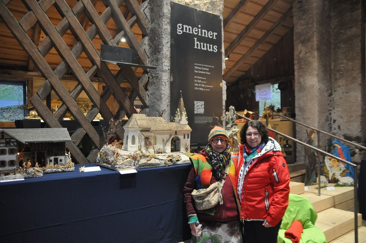 V.l.: Herta Glück und Bürgermeisterin Alexandra Schalegg. ⇒Hans Bösch