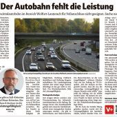 Leistungsfähigkeit der Autobahn