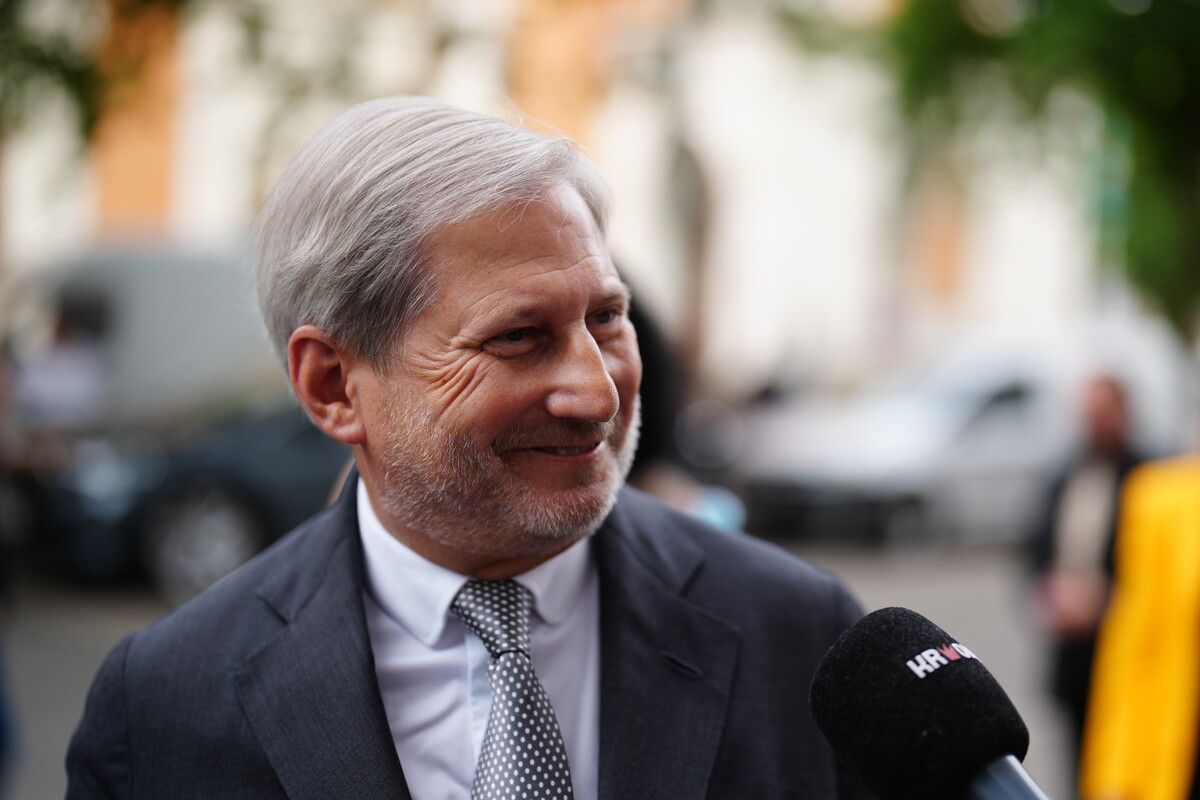 Von 2014 bis 2024 war Hahn EU-Kommissar in Brüssel.⇒APA/Hochmuth