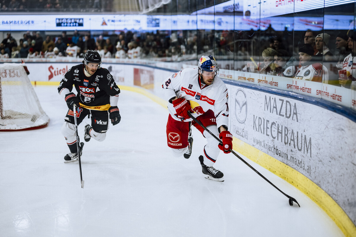 Von der ersten Minute an waren die Pioneers, wie hier Ramon Schetzer, dem Meister immer einen Schritt hinterher.⇒ gepa