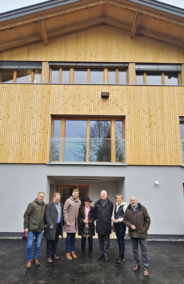 Vor Kurzem wurden im Wildpark Feldkirch die Unterkünfte eingeweiht.⇒WpF/Oberndorfer