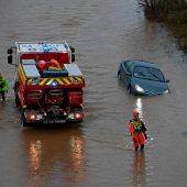 Hochwasser in Teilen Frankreichs