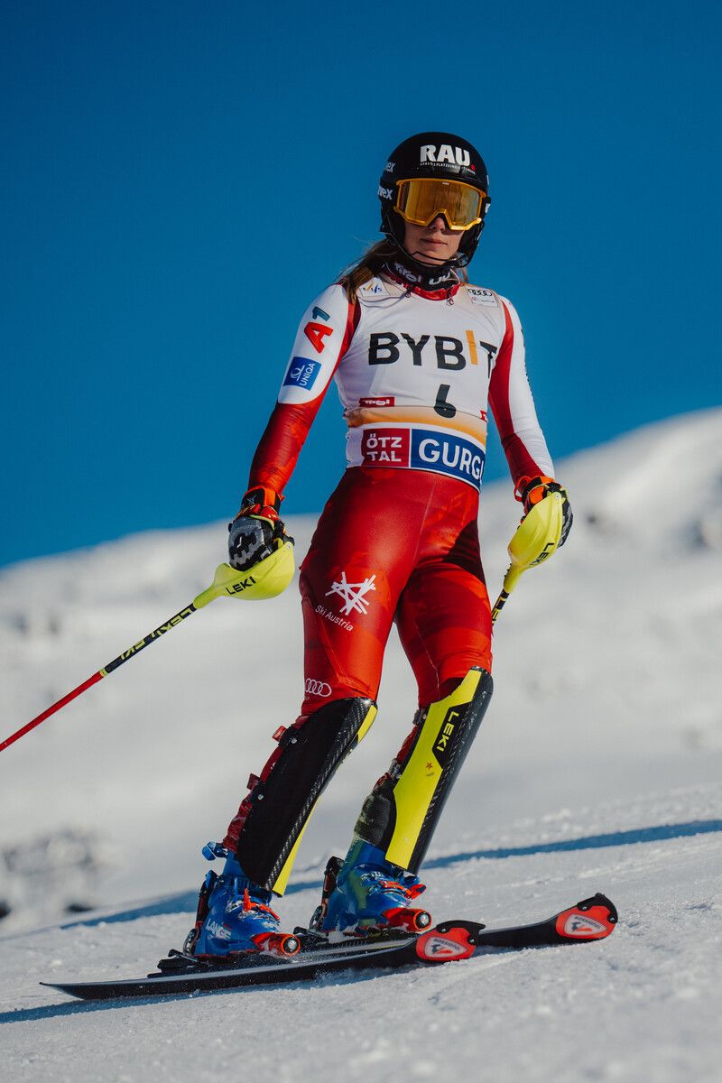 Wie schon in Gurgl schied Katharina Liensberger auch in Courchevel aus.⇒GEPA