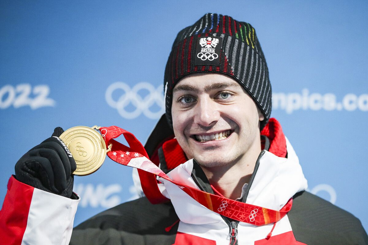 2022-Olympiasieger Alessandro Hämmerle wird wohl in Mailand seine vierten Winterspiele in Folge bestreiten.⇒GEPA