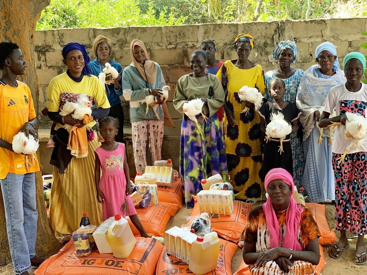 285 Familien im Senegal freuten sich über die Unterstützung aus Vorarlberg. ⇒Verein
