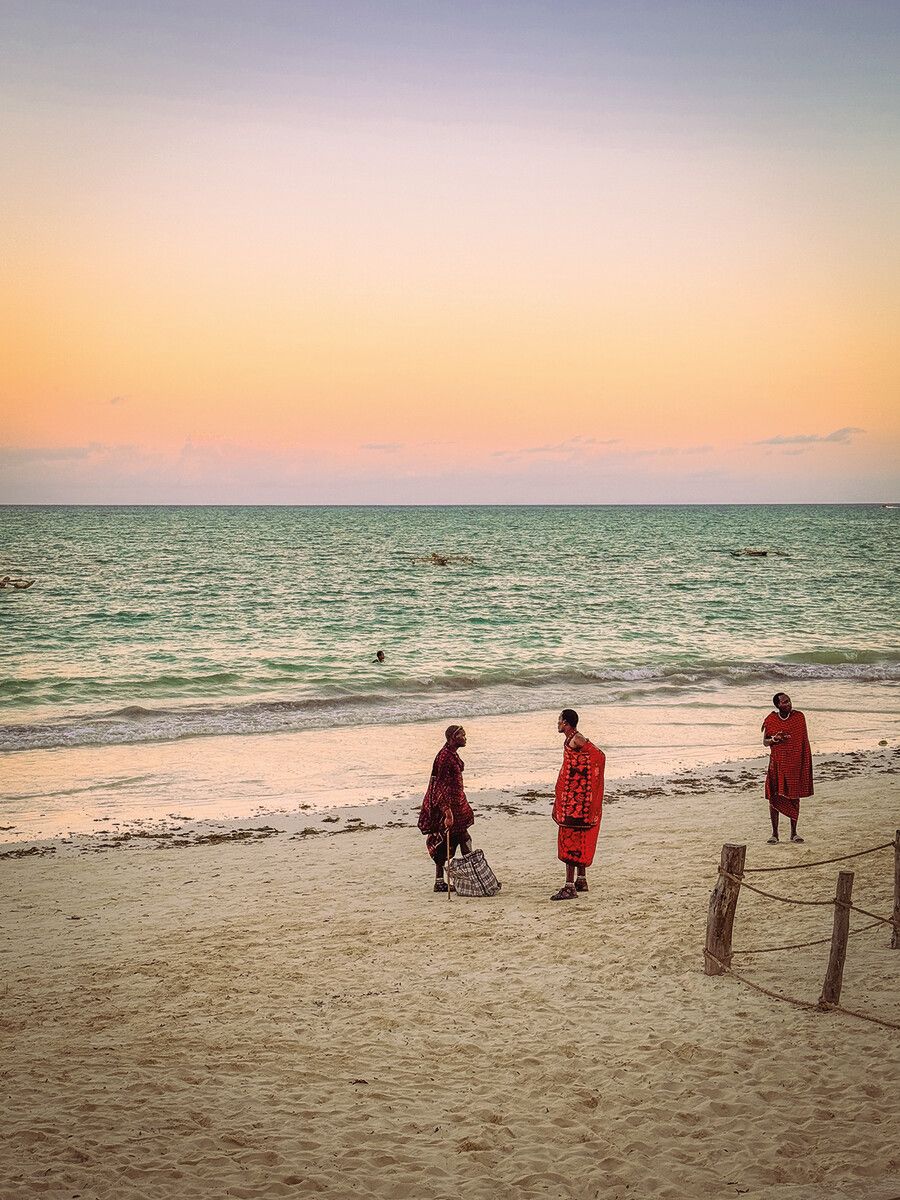 Abends sind das Licht und die Stimmung am Strand wunderschön. ⇒Beate Rhomberg (Alle)