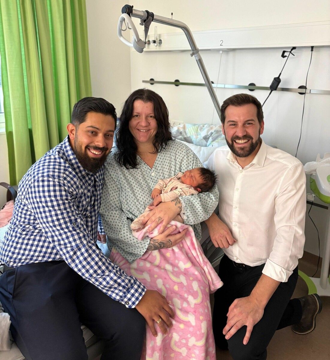 Alina Nella Orsos ist das letzte Kind, das auf der Geburtenstation in Bludenz das Licht der Welt erblickte. ⇒Stadt Bludenz