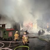 Großbrand in Lustenauer Werkstatt