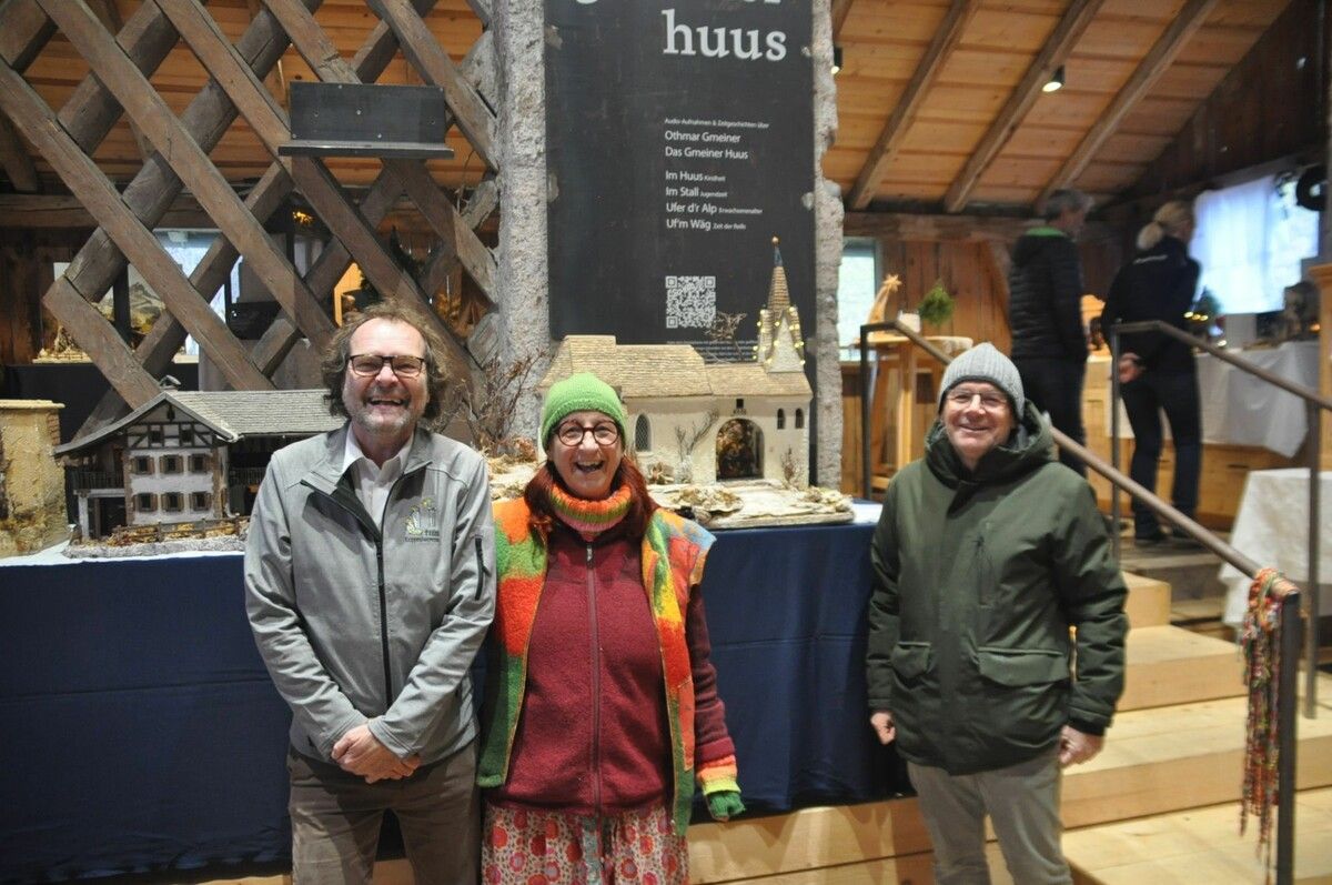 Christian Mlakar, Herta Glück, Thomas Lorenz (v. l.). ⇒Hans Bösch