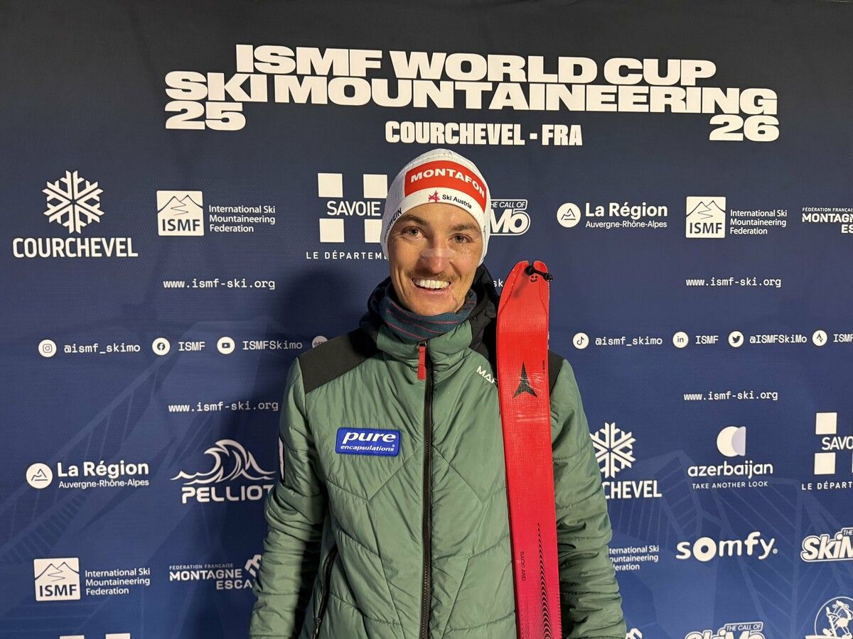 Daniel Ganahl genoss das Gänsehautfeeling nach dem Rennen.⇒sk