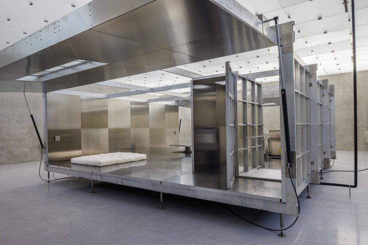 Das bewohnbare, parasitäre Objekt war bis 18. Jänner im KUB zu sehen. ⇒T. Tretter