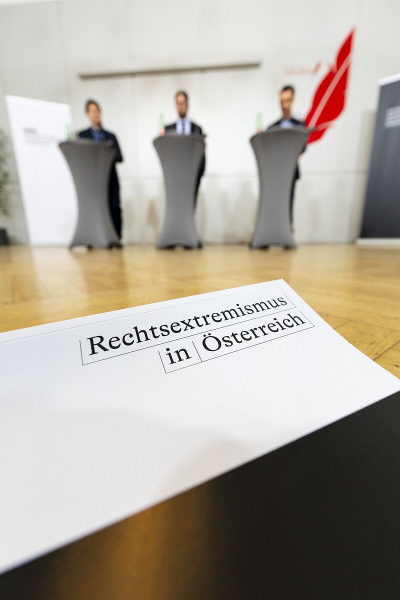 Das DÖW präsentierte am Donnerstag den Rechtsextremismusbericht. ⇒APA